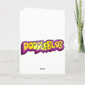 Grappige Cartoon Verjaardag Kaart - Rambo / Ram-bo (Achterkant)