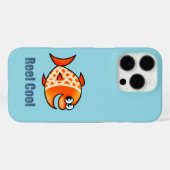 Grappige Cartoon Vis Oceaan Woordspeling Case-Mate iPhone Case (Achterkant (horizontaal))