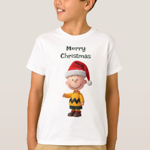 Grappige Cartoon voor kerst T-shirt