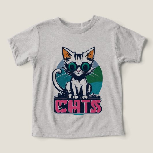 Grappige Cartoonkatten Logo Vector | Manga Anime S (Design voorkant)