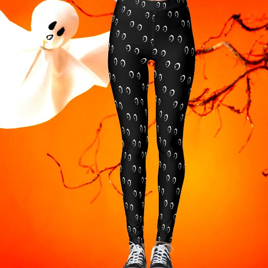 Grappige cartoons in het donkere Halloween kostuum Leggings