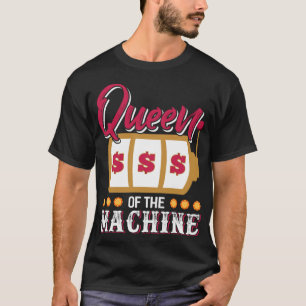 Grappige Casino Slot Machine Queen Gokken Slot Mac T-shirt
