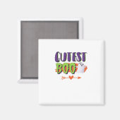 Grappige, casual Cutest Boo Halloween Magneet (Voorkant / Achterkant)