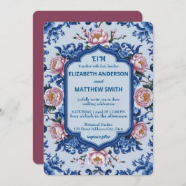 Grappige casual frisse romantische bruiloft kaart