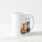 Grappige Cat Herder Quote Cat Lover Koffiemok (Voorkant rechts)
