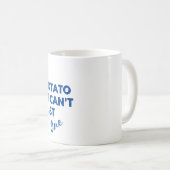 Grappige Cat Quote: Katten zijn als Aardappel Chip Koffiemok (Voorkant rechts)