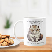 Grappige Cat World Domination Koffiemok