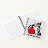 Grappige Cattitude Cat Notitieboek (Binnen)