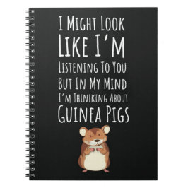 Grappige Cavia Cadeaus Dier Huisdier Hamster Humor Notitieboek