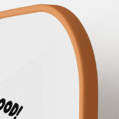 Grappige cavia's die onder rode paddenstoelen leze pickleball paddle (Links Detail)