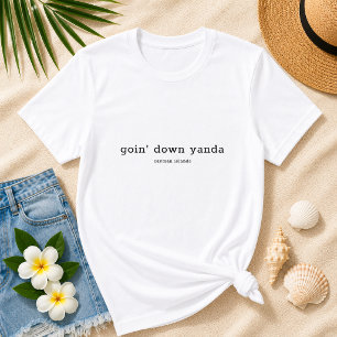 Grappige Caymaniaanse dialect Gaat naar Yanda T-shirt