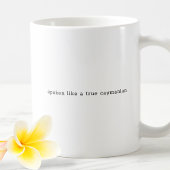 Grappige Caymanian Dialect Dog Eat Ya Suppa Koffiemok