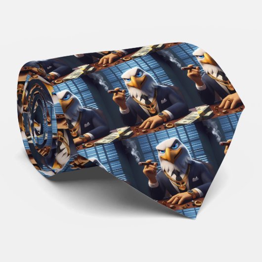 Grappige CEO Executive Boss Advocaat Neckties Stropdas (Opgerold)