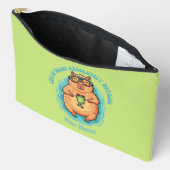 Grappige CEO van Nietsdoen Capybara Kikker Etui (Open)