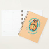 Grappige CEO van Nietsdoen Capybara Kikker Notitie Planner (Display)
