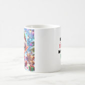 Grappige chagrijnige elf kerst koffiemok (Center)