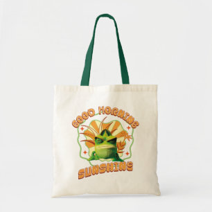 Grappige Chagrijnige Kameleon Ochtendhumor Tote Bag