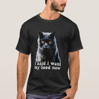 Grappige chagrijnige kat meme voor katteneigenaren