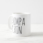 Grappige Chagrijnige Opa Persoonlijk Koffiemok (Voorkant links)