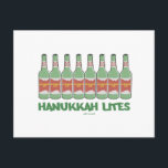 GRAPPIGE CHANUKAH HANUKKAH LIETEN GESCHENKEN FEESTDAGENKAART<br><div class="desc">GEEF DEZE HANUKKAH LITES CADEAUS AAN JE FAVORIETE DRINKERS DIE JOODSE HUMOR WAARDEREN.</div>