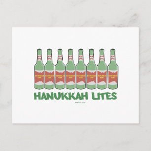GRAPPIGE CHANUKAH HANUKKAH LIETEN GESCHENKEN FEESTDAGENKAART