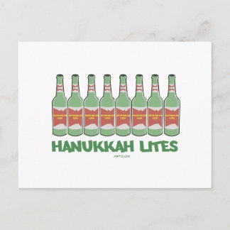 GRAPPIGE CHANUKAH HANUKKAH LIETEN GESCHENKEN FEESTDAGENKAART