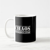 Grappige Chaos Coördinator Leraar, Moeder En Ouder Koffiemok (Links)