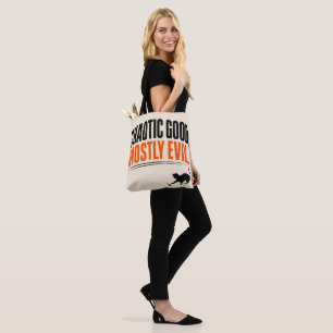 Grappige Chaotisch Goede Meestal Kwaadaardige Zwar Tote Bag