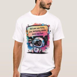 Grappige Chatbot-memes Maak je eigen chatbots T-shirt