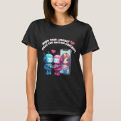 🤖Grappige Chatbot Vriendje Breuk Meme T-shirt (Voorkant)
