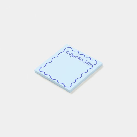 Grappige ChatGPT Post-Its | “ChatGPT Dit Later” Post-it® Notes (Schuin)