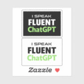 Grappige ChatGPT Stickers (Vel)