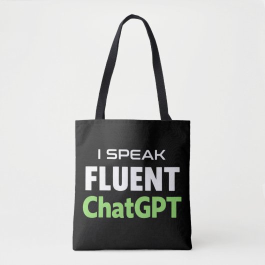 Grappige ChatGPT Tote Bag (Voorkant)