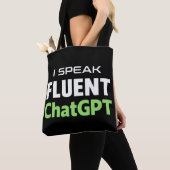 Grappige ChatGPT Tote Bag (Dichtbij)
