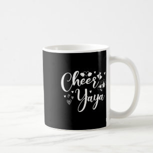 Grappige Cheer Yaya Cheerleading Coole Moeder Oma Koffiemok