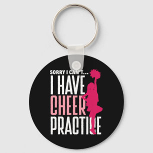 Grappige Cheerleading Cheerleader Sleutelhanger