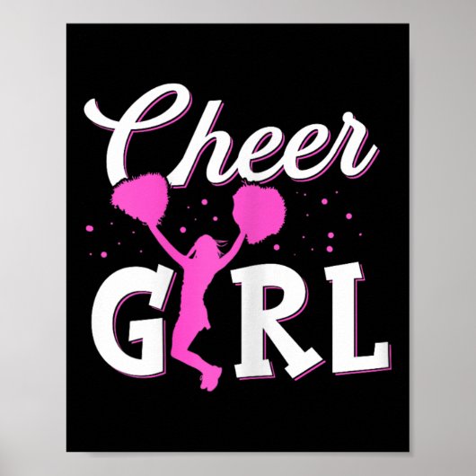 Grappige Cheerleading Meisjes Vrouwen Cheer Moeder Poster (Voorkant)