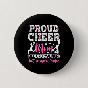 Grappige Cheerleading Moeder Cheer Moeder _1  Ronde Button 5,7 Cm