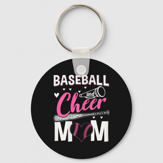 Grappige Cheerleading Moeder Verkoop En Moeder Che Sleutelhanger (Voorkant)