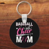 Grappige Cheerleading Moeder Verkoop En Moeder Che Sleutelhanger (Voorkant)