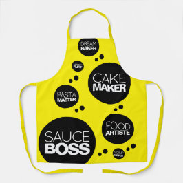 Grappige Cheesy Cook Chef Baker Foodie titels Schort