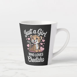 Grappige cheeta quote  latte mok