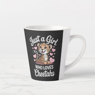 Grappige cheeta quote  latte mok
