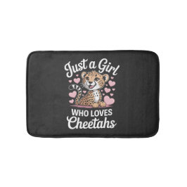 Grappige Cheetah Citaat  Badmat