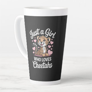 Grappige Cheetah Citaat Latte Mok