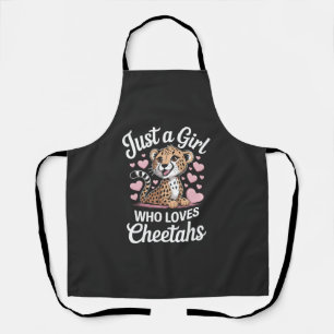 Grappige Cheetah Citaat Schort