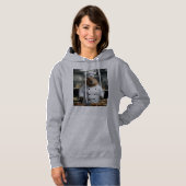 Grappige Chef Capybara, Dames Hoodie (Voorkant volledig)