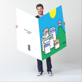 Grappige Chef of Gourmet Cook GIANT Verjaardag van