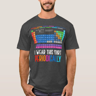 Grappige chemicus cadeau idee wetenschap chemie t-shirt
