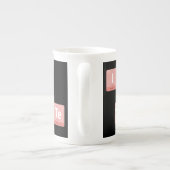 Grappige Chemie Elementen Ontwerp Smart Schattige  Porselein Kop (Achterkant)